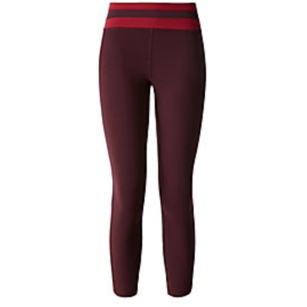Maroon lululemon crop wonderunder
